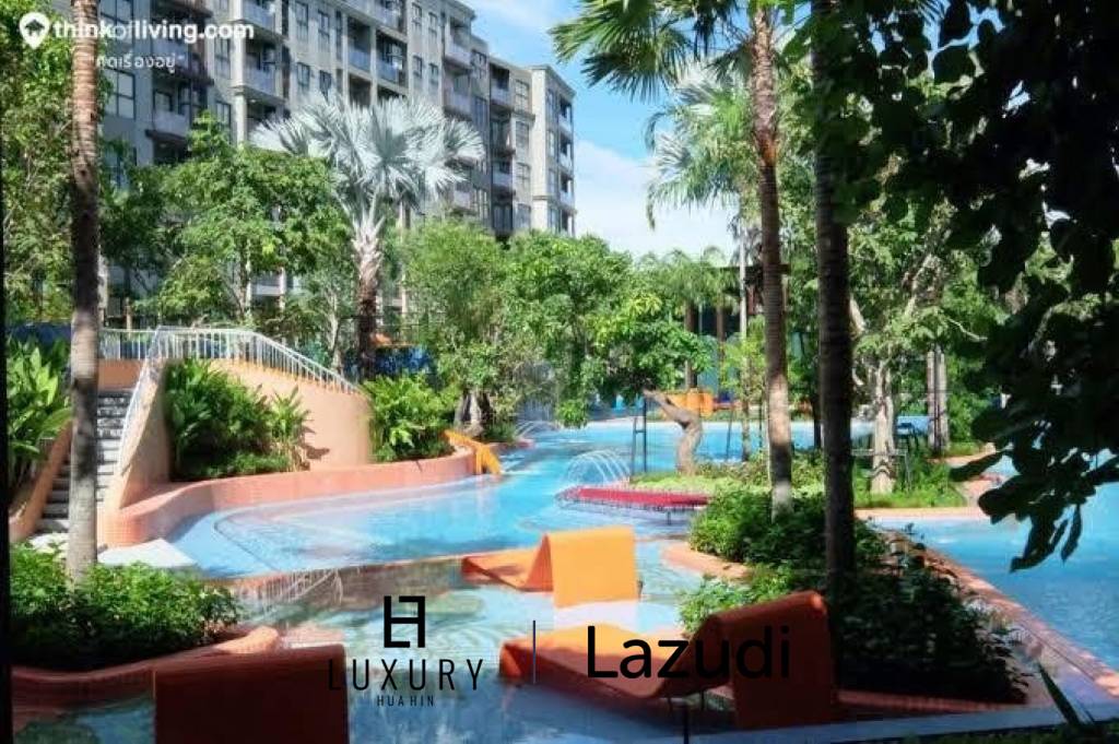 คอนโดชั้น8 วิวเมืองหัวหิน ใกล้ทะเล พร้อมสระว่ายน้ำรีสอร์ท