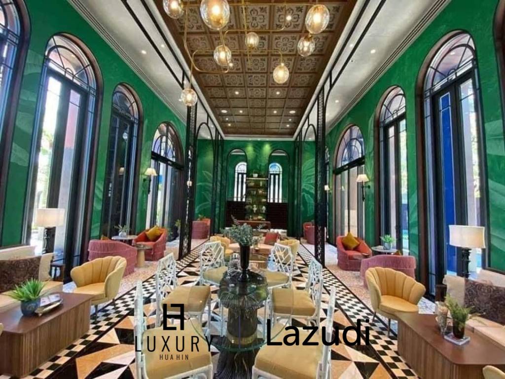 คอนโดชั้น8 วิวเมืองหัวหิน ใกล้ทะเล พร้อมสระว่ายน้ำรีสอร์ท