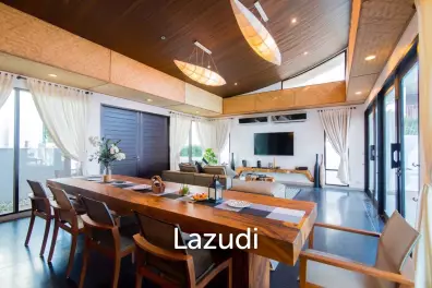 Oceanfront 4 Bedroom Pool Villa in Pran Buri
