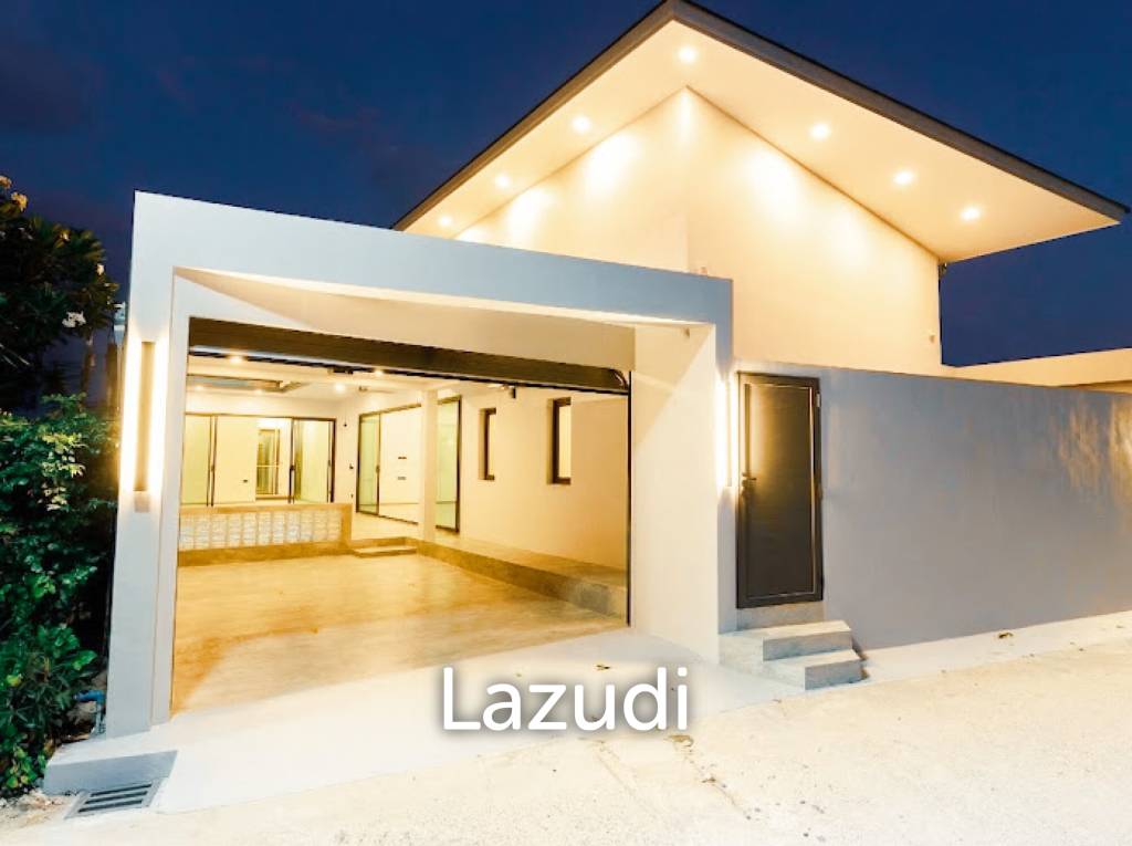 Newly built 3 bedroom pool villa for sale only 5 minutes from Nai harn beach
