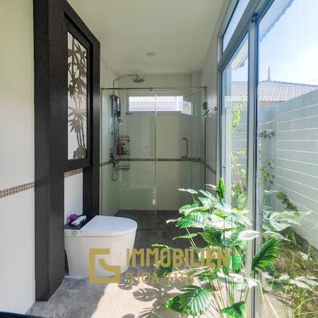 2 chambres + 2 salles de bain / espace barbecue privé / beaux espaces communs