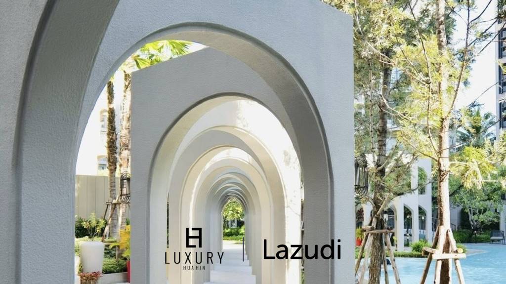 คอนโดวิวสระว่ายน้ำ 26.74 ตร.ม. ชั้น 4 ใจกลางหัวหิน