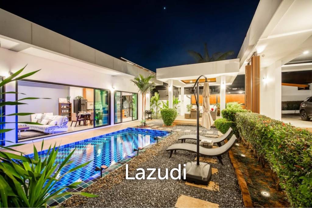 3 bedroom pool villa for rent 200 meters from Chalong Bay
