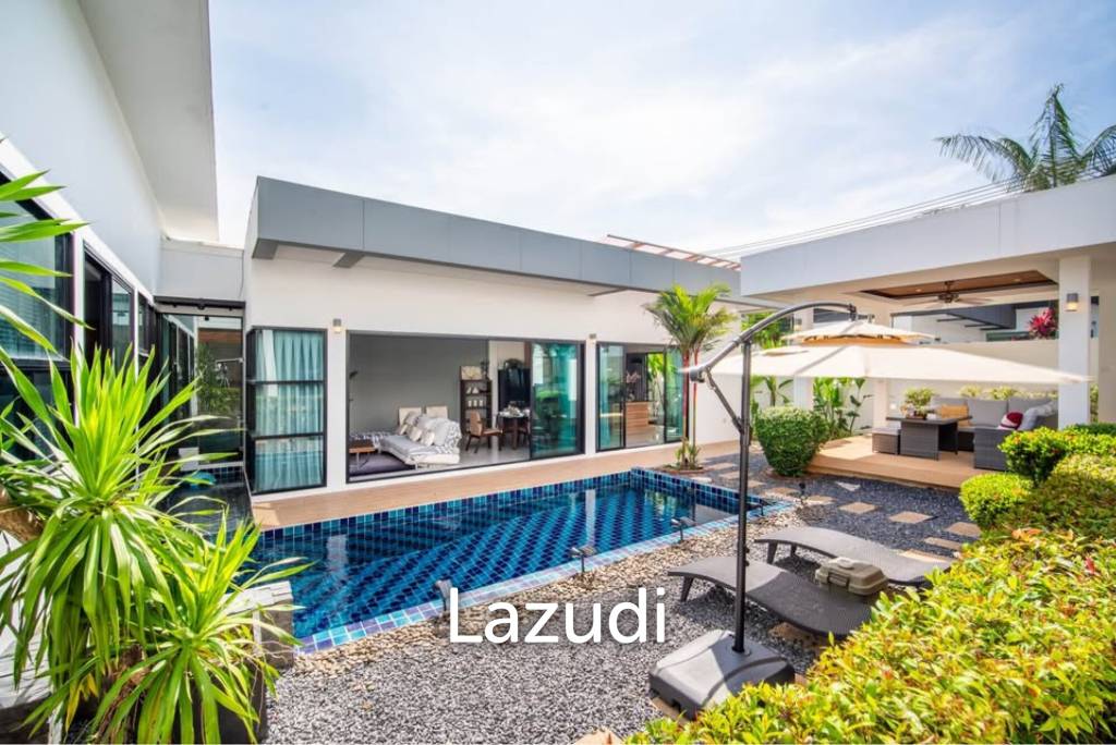 3 bedroom pool villa for rent 200 meters from Chalong Bay