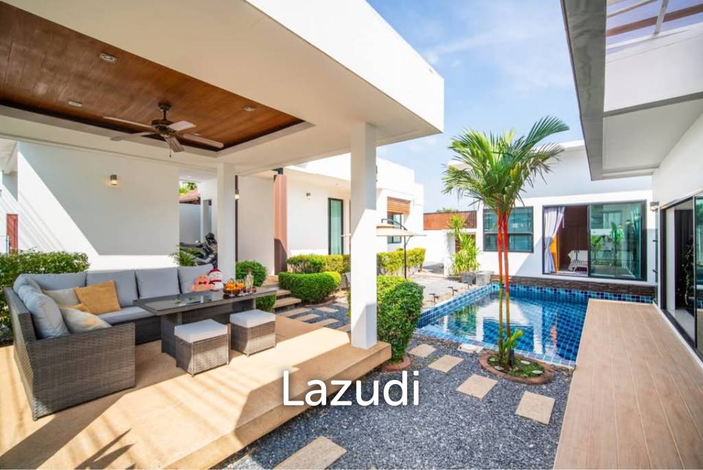 3 bedroom pool villa for rent 200 meters from Chalong Bay