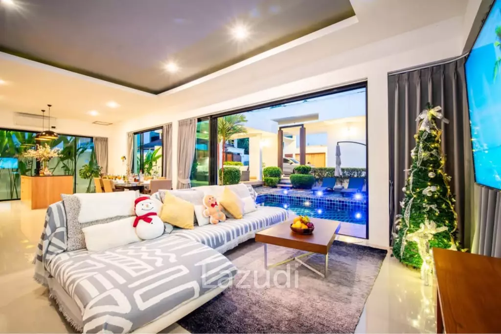 3 bedroom pool villa for rent 200 meters from Chalong Bay