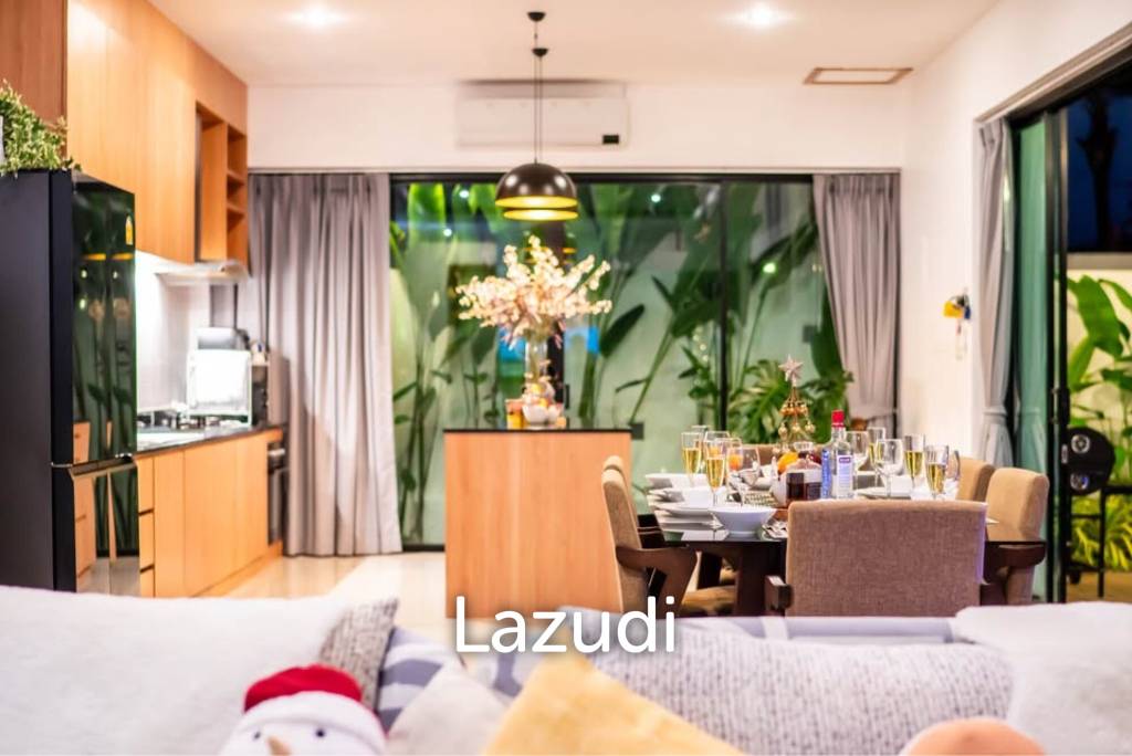 3 bedroom pool villa for rent 200 meters from Chalong Bay