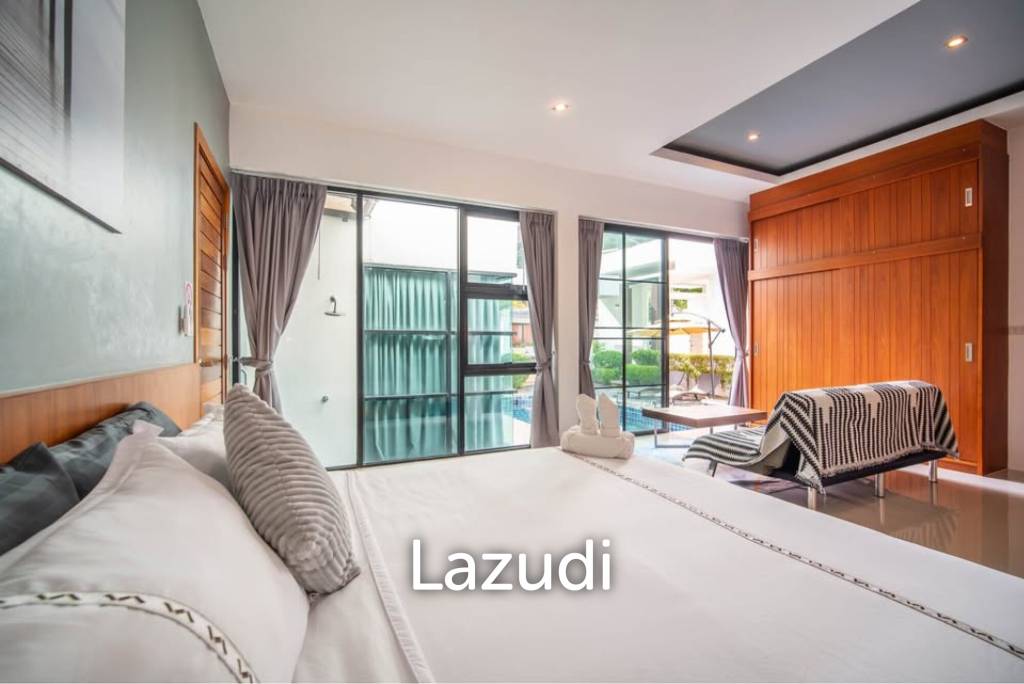 3 bedroom pool villa for rent 200 meters from Chalong Bay