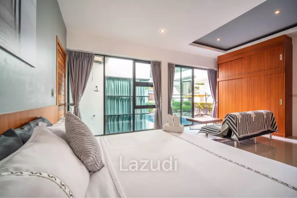 3 bedroom pool villa for rent 200 meters from Chalong Bay