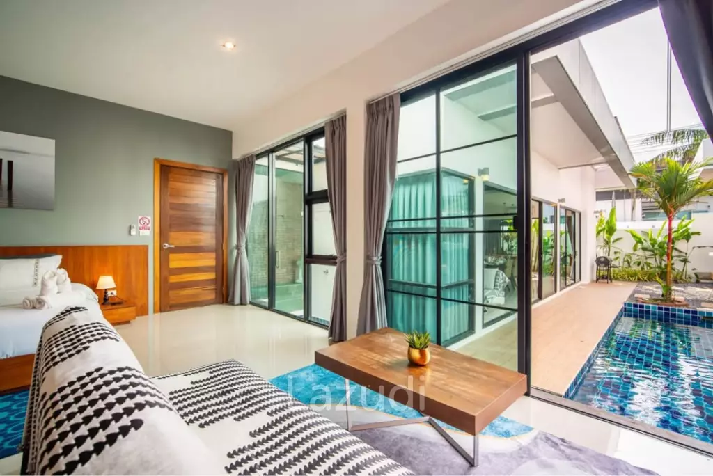 3 bedroom pool villa for rent 200 meters from Chalong Bay