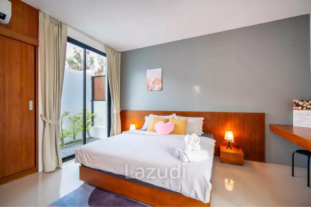 3 bedroom pool villa for rent 200 meters from Chalong Bay