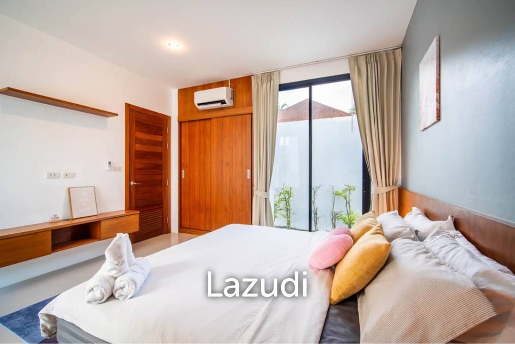 3 bedroom pool villa for rent 200 meters from Chalong Bay