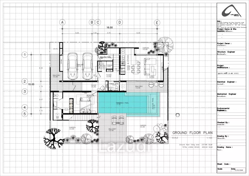 4 Bed 5 Bath 416.85 SQ.M 9D Cozy Villas
