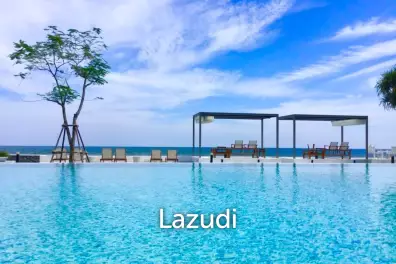 The Crest Santora: 2 Bedroom Beachfront Condo with Balcony