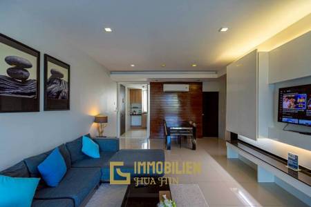 Surface habitable de 105 m² / 2 chambres + 2 salles de bains / piscine privée