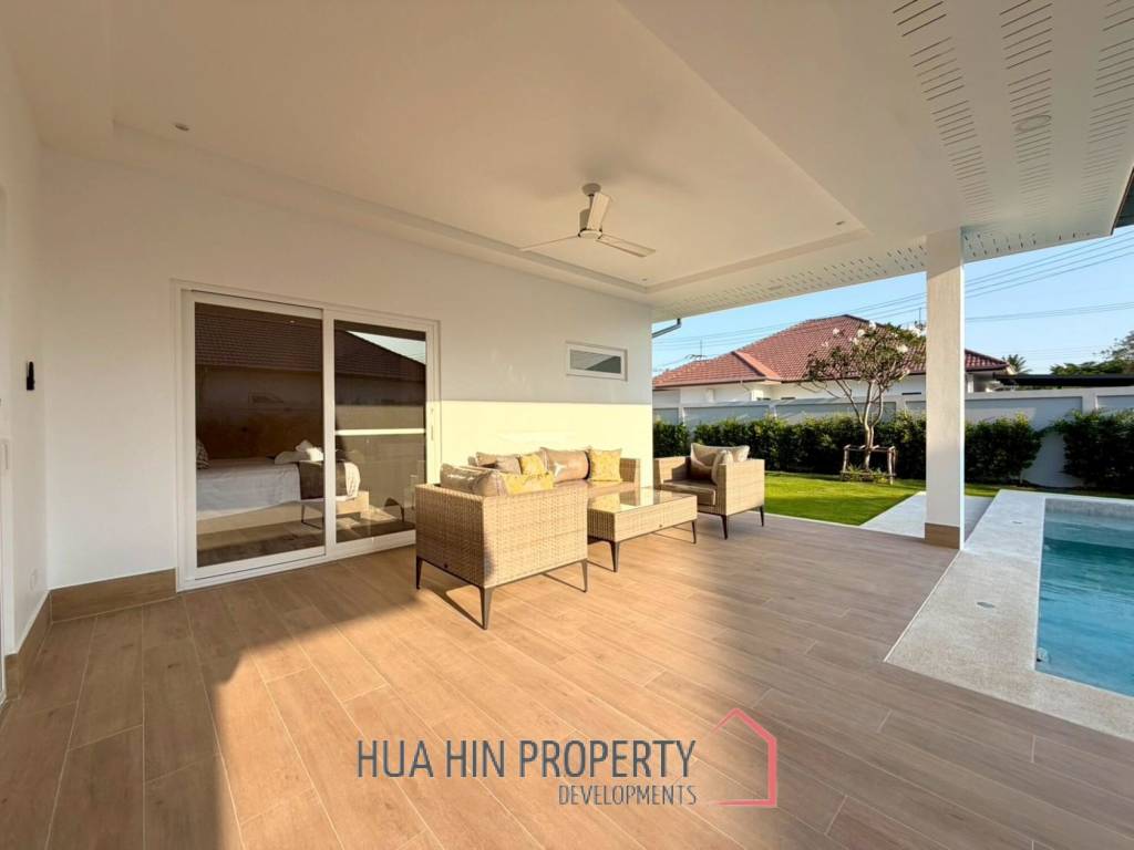 185 sqm New Modern Pool Villa in Mali Vista Hua Hin