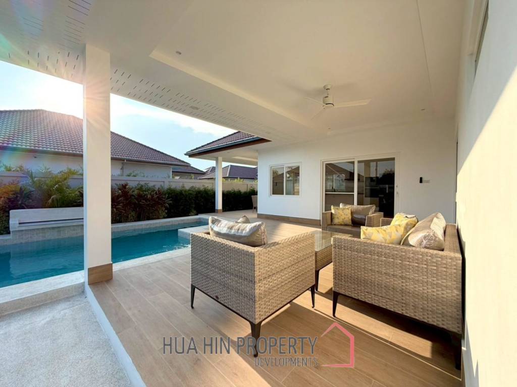 185 sqm New Modern Pool Villa in Mali Vista Hua Hin