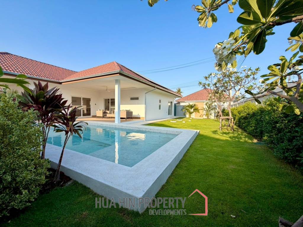 185 sqm New Modern Pool Villa in Mali Vista Hua Hin