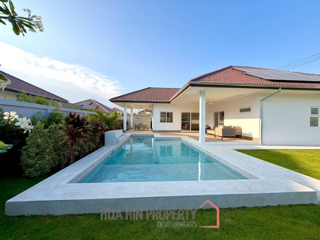 185 sqm New Modern Pool Villa in Mali Vista Hua Hin