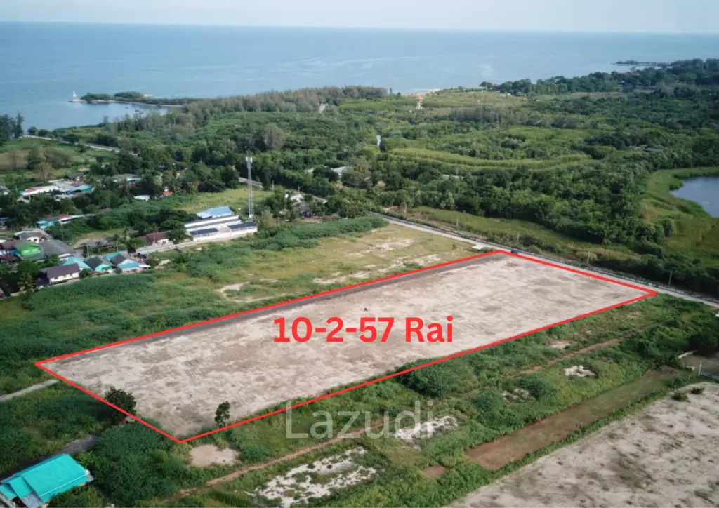 Exclusive 10-2-57 Rai Coastal Land for Investment in Cha-Am