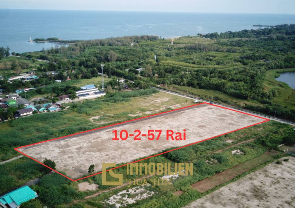 Exclusive 10-2-57 Rai Coastal Land for Investment in Cha-Am