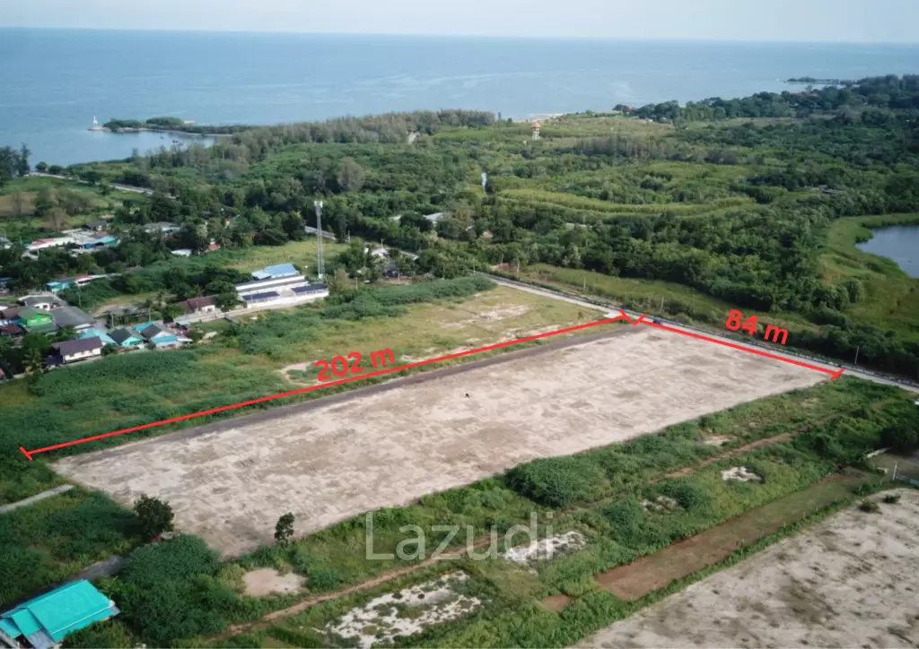 Exclusive 10-2-57 Rai Coastal Land for Investment in Cha-Am