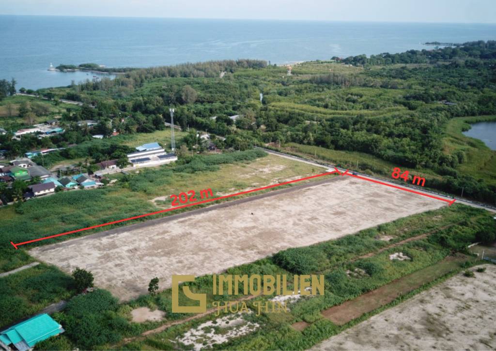 Exclusive 10-2-57 Rai Coastal Land for Investment in Cha-Am