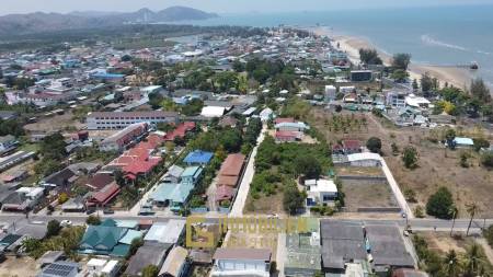 1-2-12 Rai Coastal Land for Sale in Pak Nam Pran, Pranburi