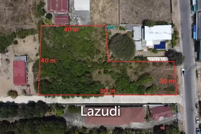1-2-12 Rai Coastal Land for Sale in Pak Nam Pran, Pranburi