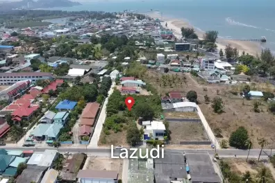 1-2-12 Rai Coastal Land for Sale in Pak Nam Pran, Pranburi