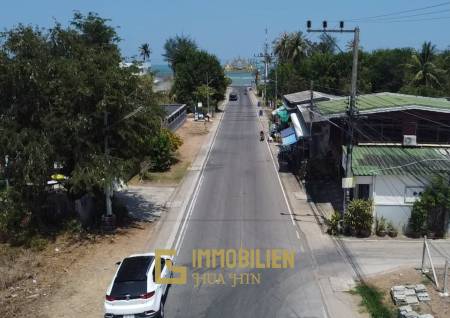 1-2-12 Rai Coastal Land for Sale in Pak Nam Pran, Pranburi