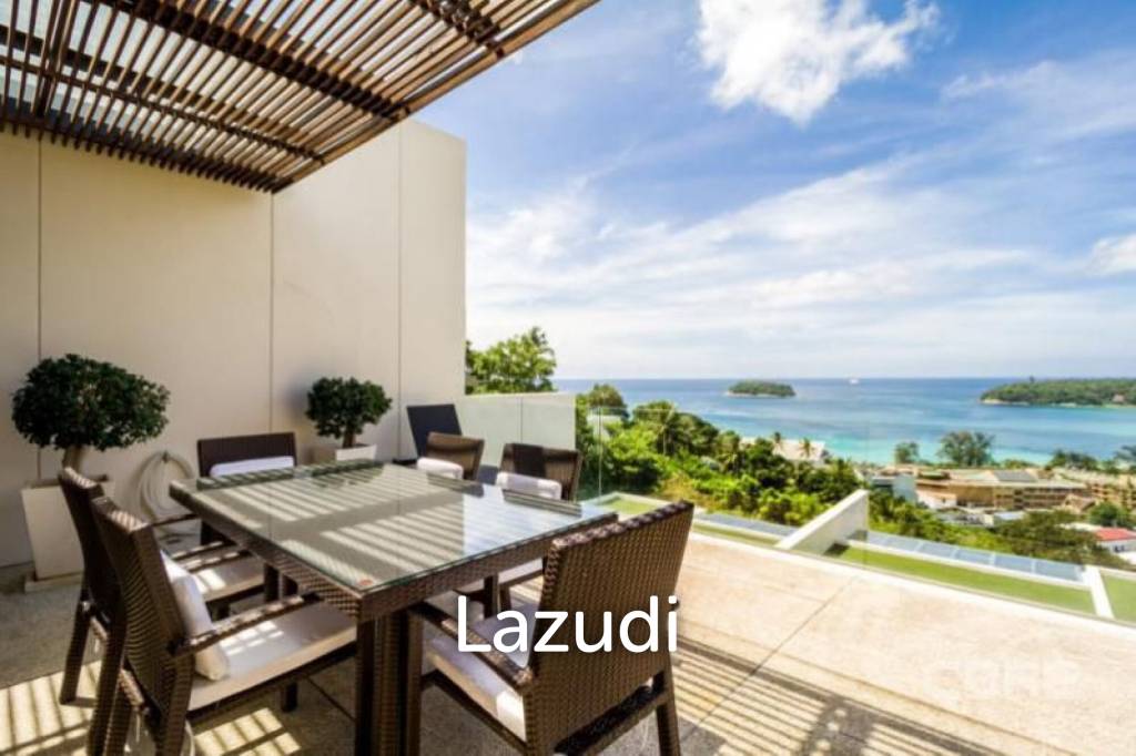 Stunning 2-BR Ocean View Condo for Rent in Karon
