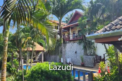 Spacious 4-Bedroom Pool Villa with Sea View for Sale in Patong