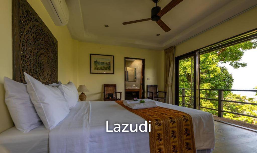 Spacious 4-Bedroom Pool Villa with Sea View for Sale in Patong