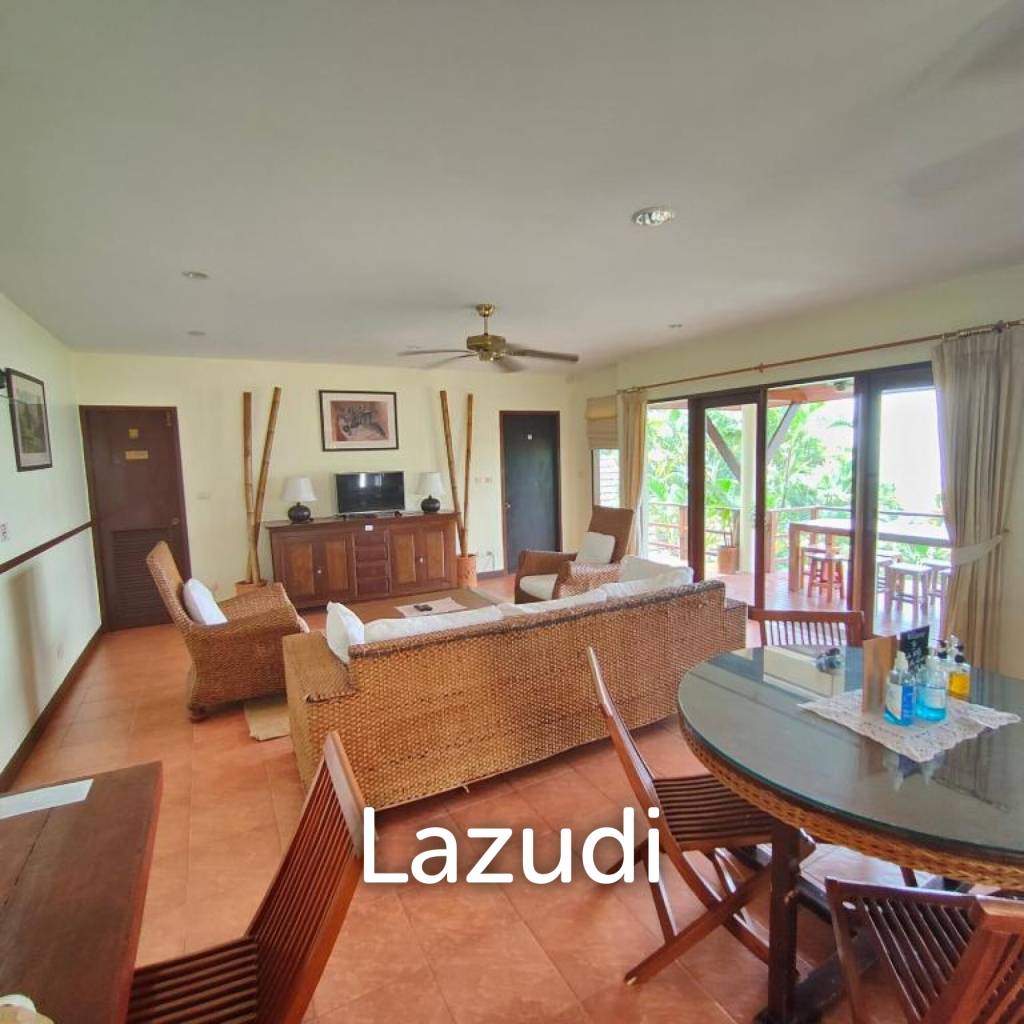Spacious 4-Bedroom Pool Villa with Sea View for Sale in Patong