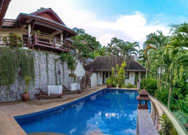 Spacious 4-Bedroom Pool Villa with Sea View for Sale in Patong
