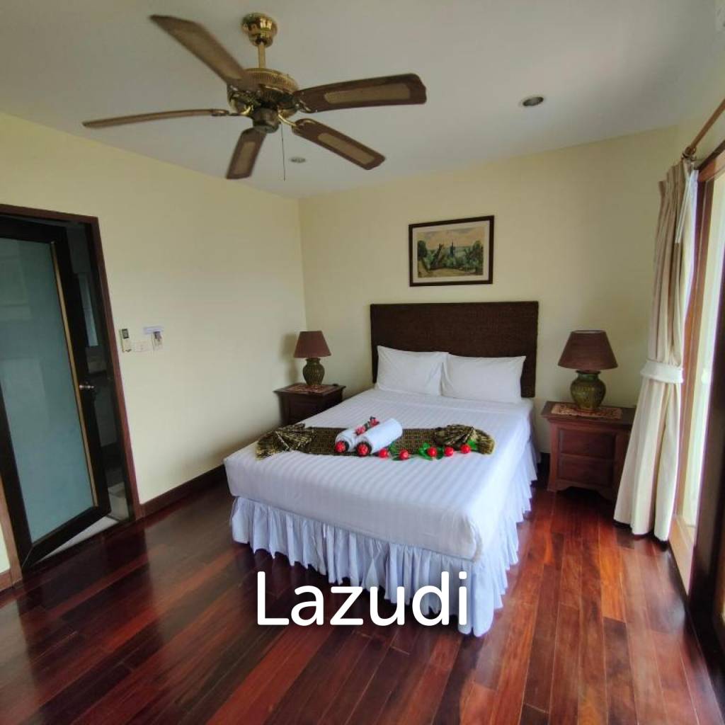 Spacious 4-Bedroom Pool Villa with Sea View for Sale in Patong