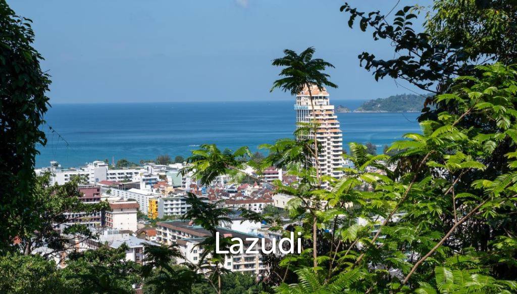 Spacious 4-Bedroom Pool Villa with Sea View for Sale in Patong