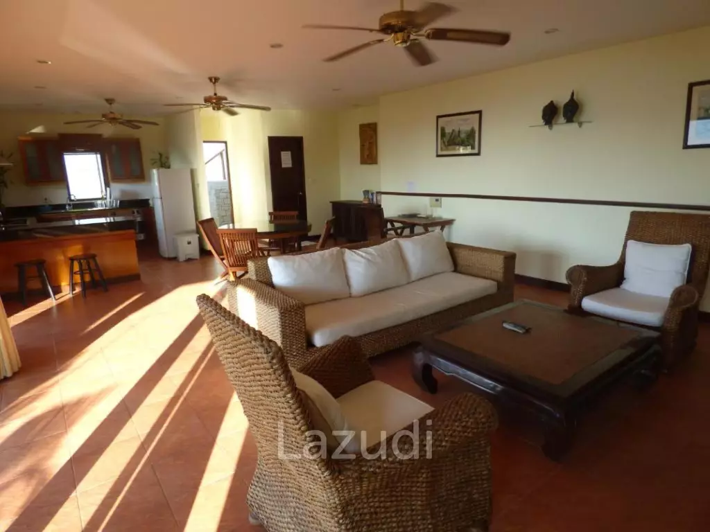 Spacious 4-Bedroom Pool Villa with Sea View for Sale in Patong