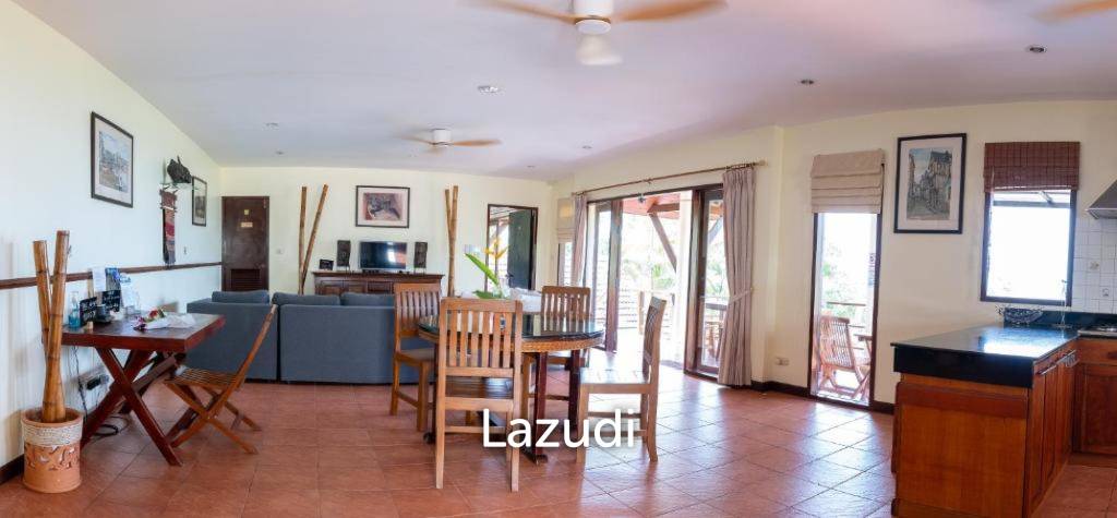 Spacious 4-Bedroom Pool Villa with Sea View for Sale in Patong