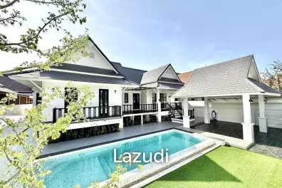 ขายบ้านเดี่ยวสไตล์รีสอร์ทขนาดใหญ่ โครงการเทวีวิลเลจรีสอร์ท