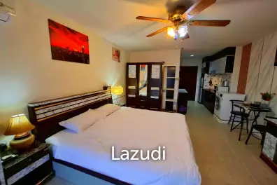 ห้องสตูดิโอขนาดใหญ่ให้เช่า วิวทะเล 2 จอมเทียน