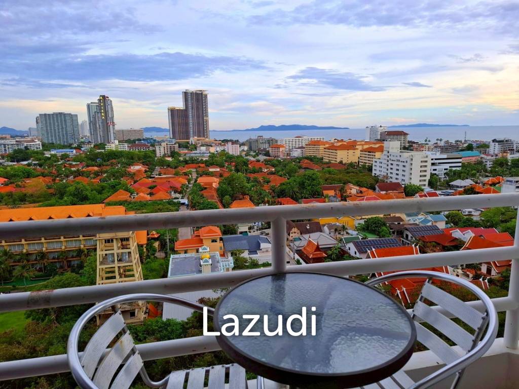 ห้องสตูดิโอขนาดใหญ่ให้เช่า วิวทะเล 2 จอมเทียน