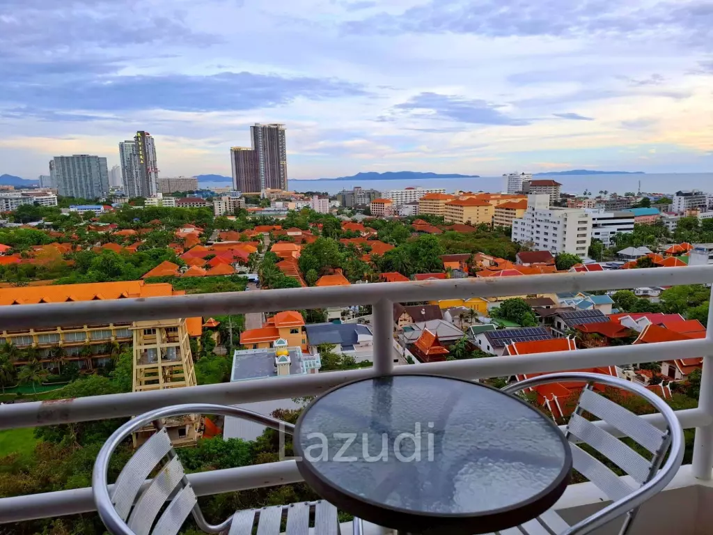 ห้องสตูดิโอขนาดใหญ่ให้เช่า วิวทะเล 2 จอมเทียน