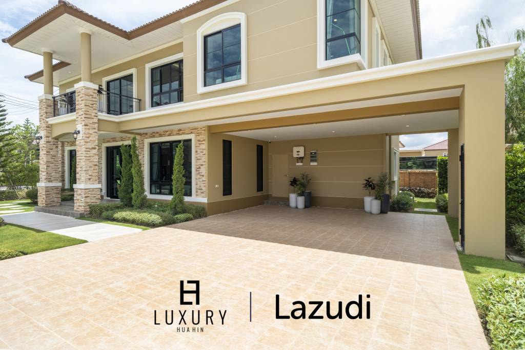 Villa Rossella – Villa im europäischen Stil mit 4 Schlafzimmern und Pool in der Supalai Lagoon Wohnanlage