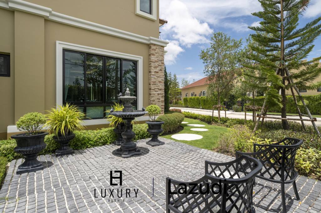 Villa Rossella – Villa im europäischen Stil mit 4 Schlafzimmern und Pool in der Supalai Lagoon Wohnanlage