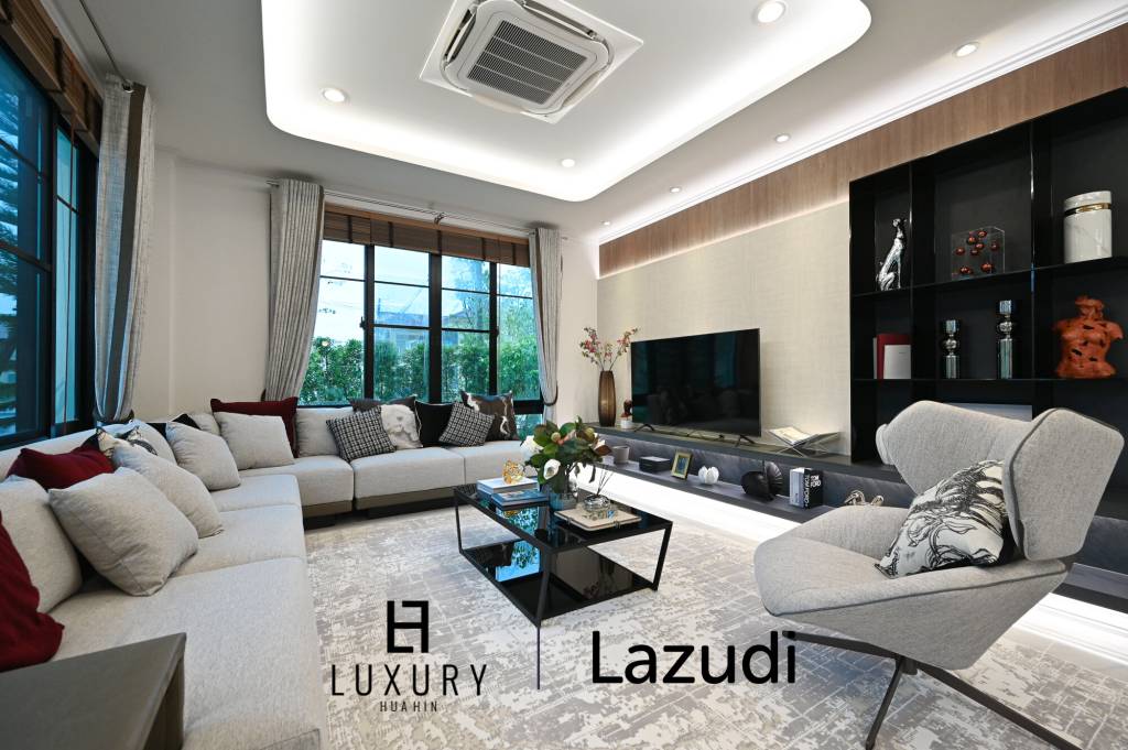 Villa Rossella – Villa im europäischen Stil mit 4 Schlafzimmern und Pool in der Supalai Lagoon Wohnanlage