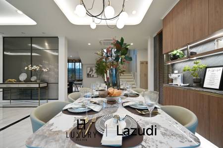 Villa Rossella – Villa im europäischen Stil mit 4 Schlafzimmern und Pool in der Supalai Lagoon Wohnanlage