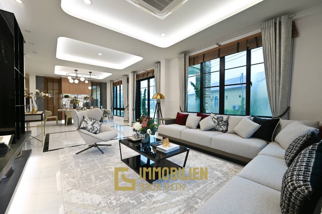 Villa Rossella – Villa au style européen avec 4 chambres et piscine dans le lac Supalai Lagoon