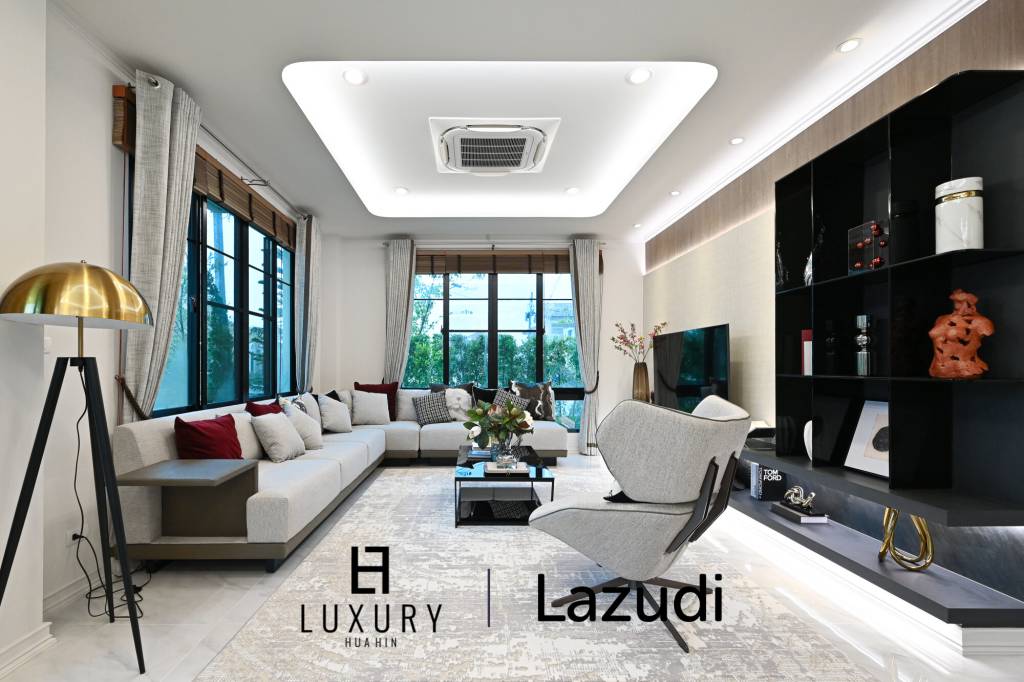 Villa Rossella – Villa im europäischen Stil mit 4 Schlafzimmern und Pool in der Supalai Lagoon Wohnanlage